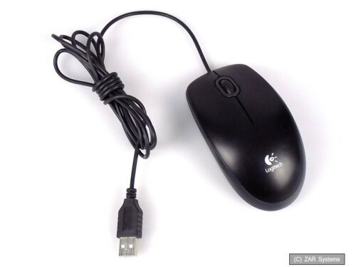 MOUSE LOGITECH USB NERO