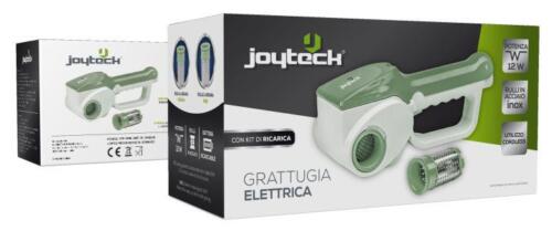 Joyteck Grattugia Ricaricable Bianca e Verde